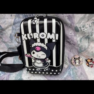 Sanrio Kuromi Black and White Crossbody Bag